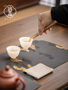 P66D Brass Tea Clip Non-Slip Cup Clip Tea Clip Tea Tweezers Six Gentlemen Kung Fu Tea Set Supplies