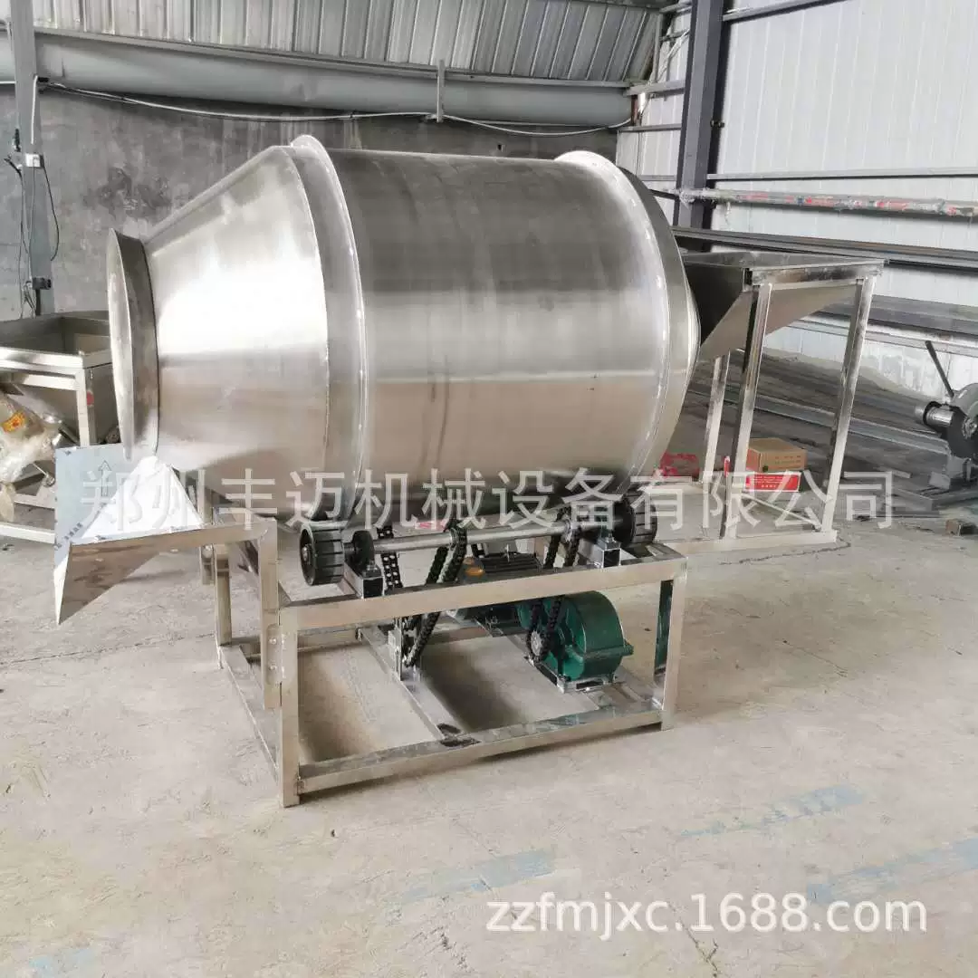 Миксер из нержавеющей стали для маринованных маринованных 500 кг, мобильный миксер для салата, роликовый миксер