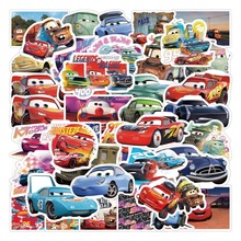 50张赛车热门卡通人物贴纸手机平板笔记本冰箱行李箱装饰防水贴纸
