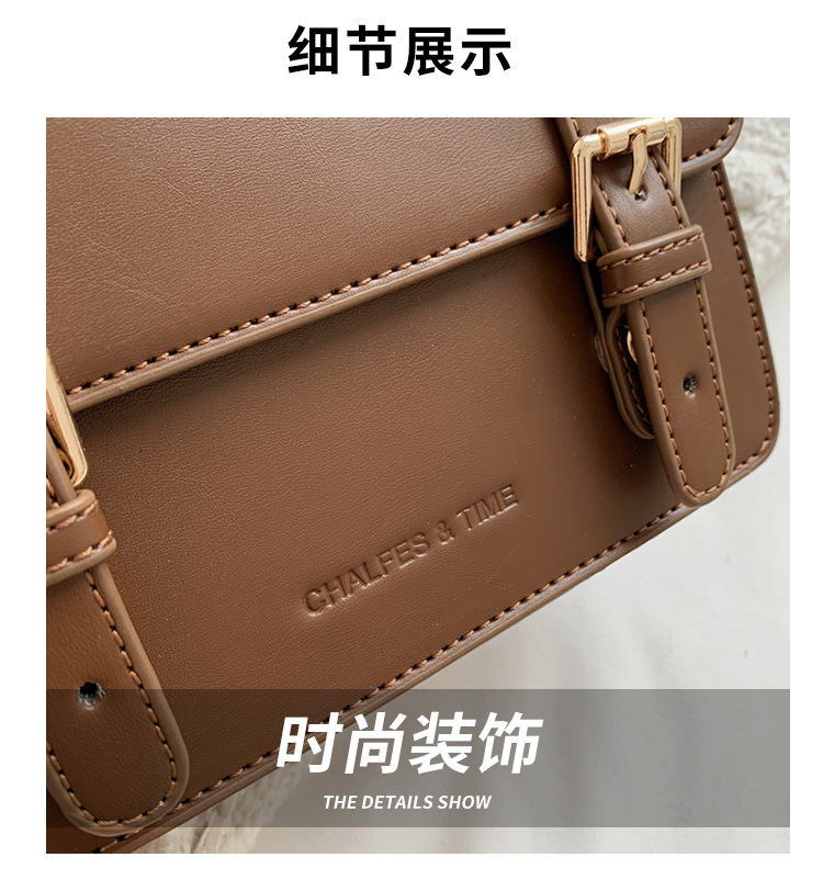 Simple Casual Handbag New Trendy Fashion All-match Shoulder Bag Autumn Messenger Bag display picture 18