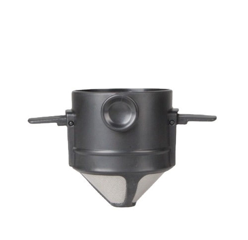 Coffee filter cup stainless steel filter-free filter little angel portable folding ear hand-brewed coffee filter cup