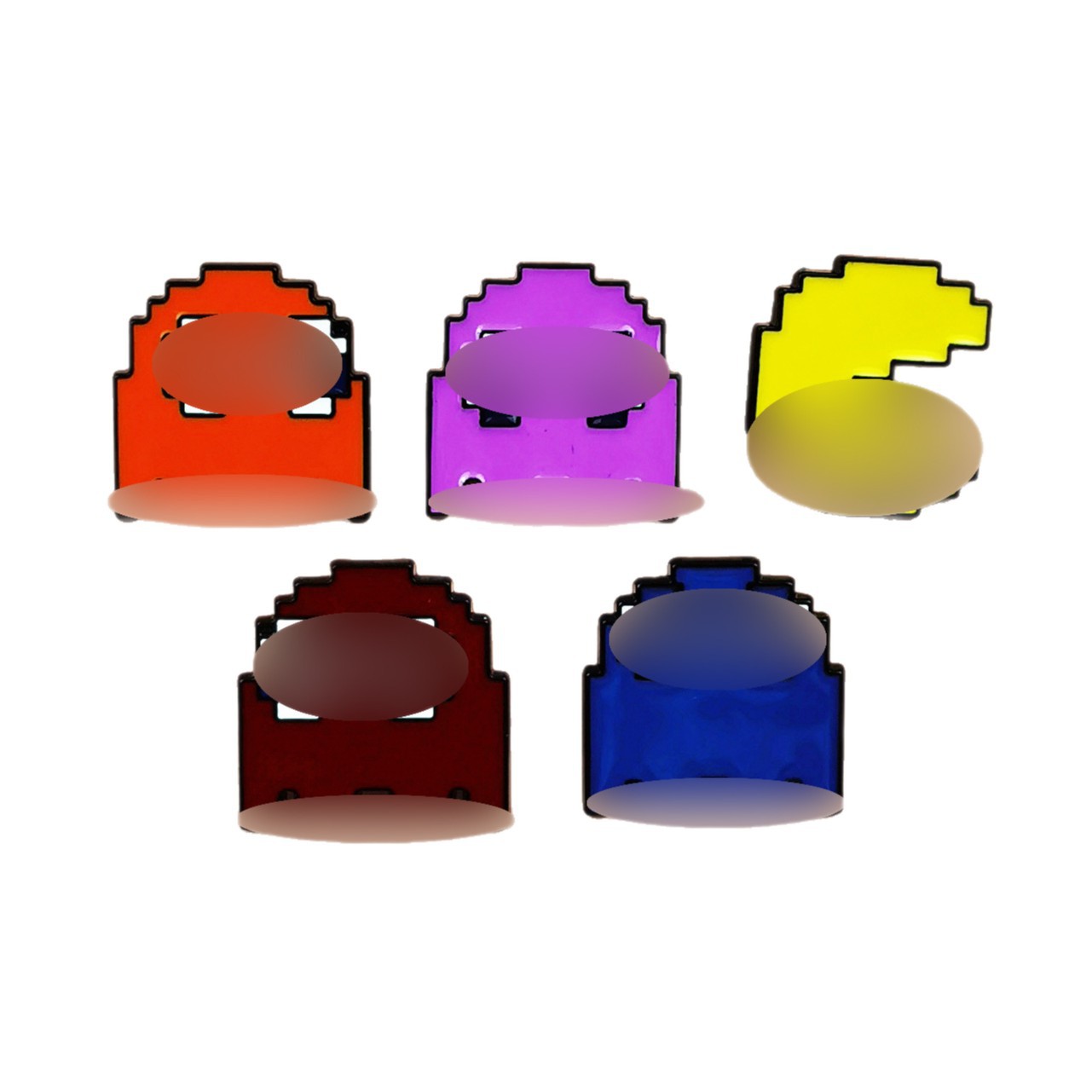 Broche de estilo amateur de dibujos animados Juego creativo de cinco colores Doudoman Alloy Drop Oil Pin Insignia Accesorios de vestir image 6