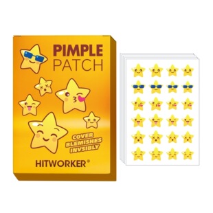 Anti-Acne Patch Anti-Acne Closed Acne Waterproof Makeup Concealer Hydrocolloid Patch 120pcs Cross-border Exclusive