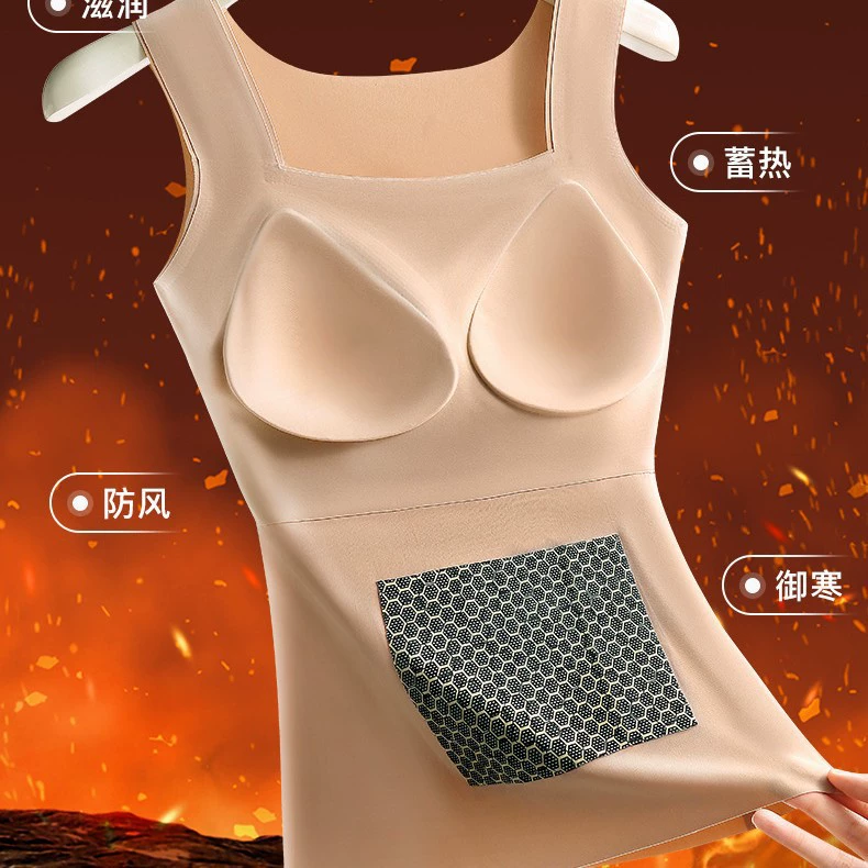 Demi-season keep warm tank top, thermal underwear, vest