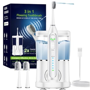 2025 New Two-In-One Tooth Rinser Portable Water Flosser Oral Cleaner Amazon Waterflooser