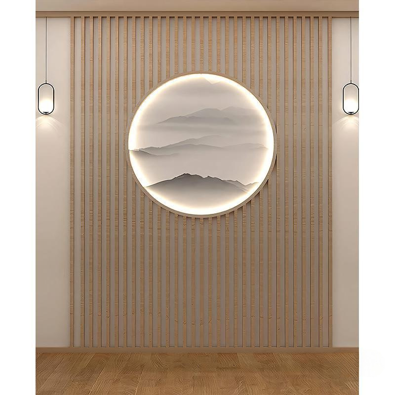 直播间背景布背景墙国风新中式3D立体壁纸幕布场景布置茶室屏风庄|undefined