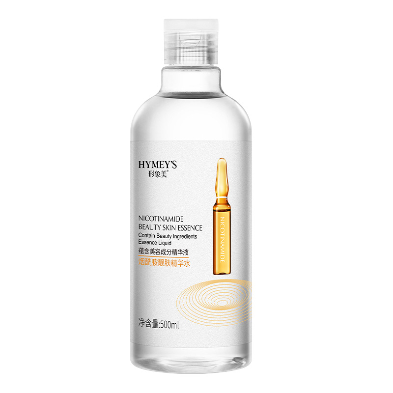 Imagen belleza ácido hialurónico toner hidratación hidratación botella de seguridad hidratación hidratada hidracotinamida esencia de agua para la piel alta hidratación