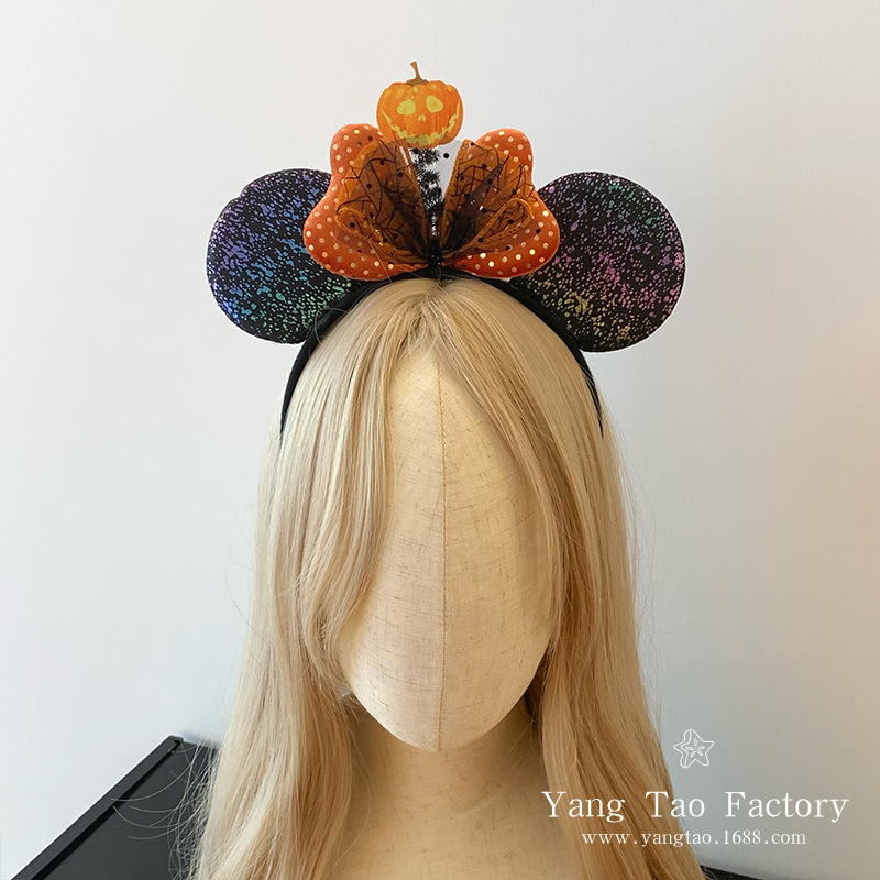 encantador fantasma infestación Halloween toques extraños accesorios de fotos cos cos accesorios de vestir bandas de cabello pinzas de cabello toques de cabello