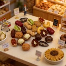 仿真坚果食玩红枣创意迷你树脂小配件diy发夹配饰钥匙扣挂件批发