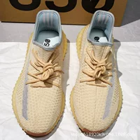 Boyi Coconut Shoes 350 Linen Meteor Мужские кроссовки Повседневная спортивная обувь Настоящая взрывная модная обувь Дышащая обувь на мягкой подошве