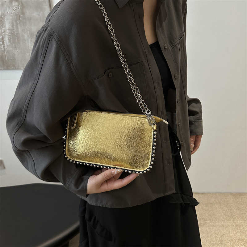 2025 년 여름 새로운 패션 간단한 어깨 가방 한국 캐주얼 크로스 바디 백 레트로 모바일 신문 여성용 핸드백