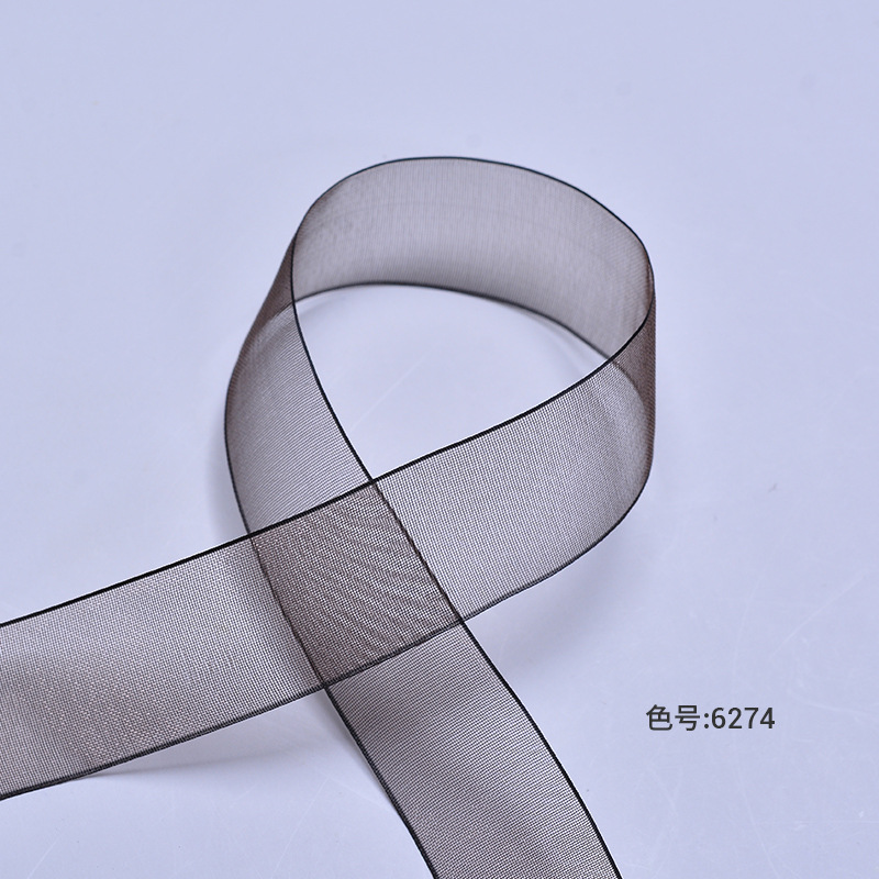 Yao Ming cinta al por mayor cinta de cumpleaños decoración de la boda caja de regalo embalaje cinta de nieve gradiente de color mágico 2cm