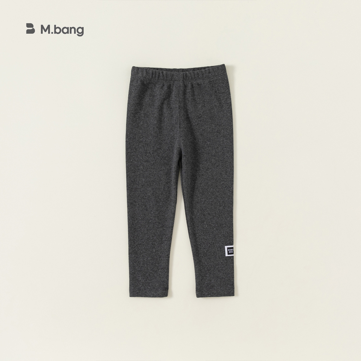 Babycity pantalones de los niños leggings de color sólido niñas de primavera y otoño estilo occidental hacia fuera pantalones elásticos QK23034