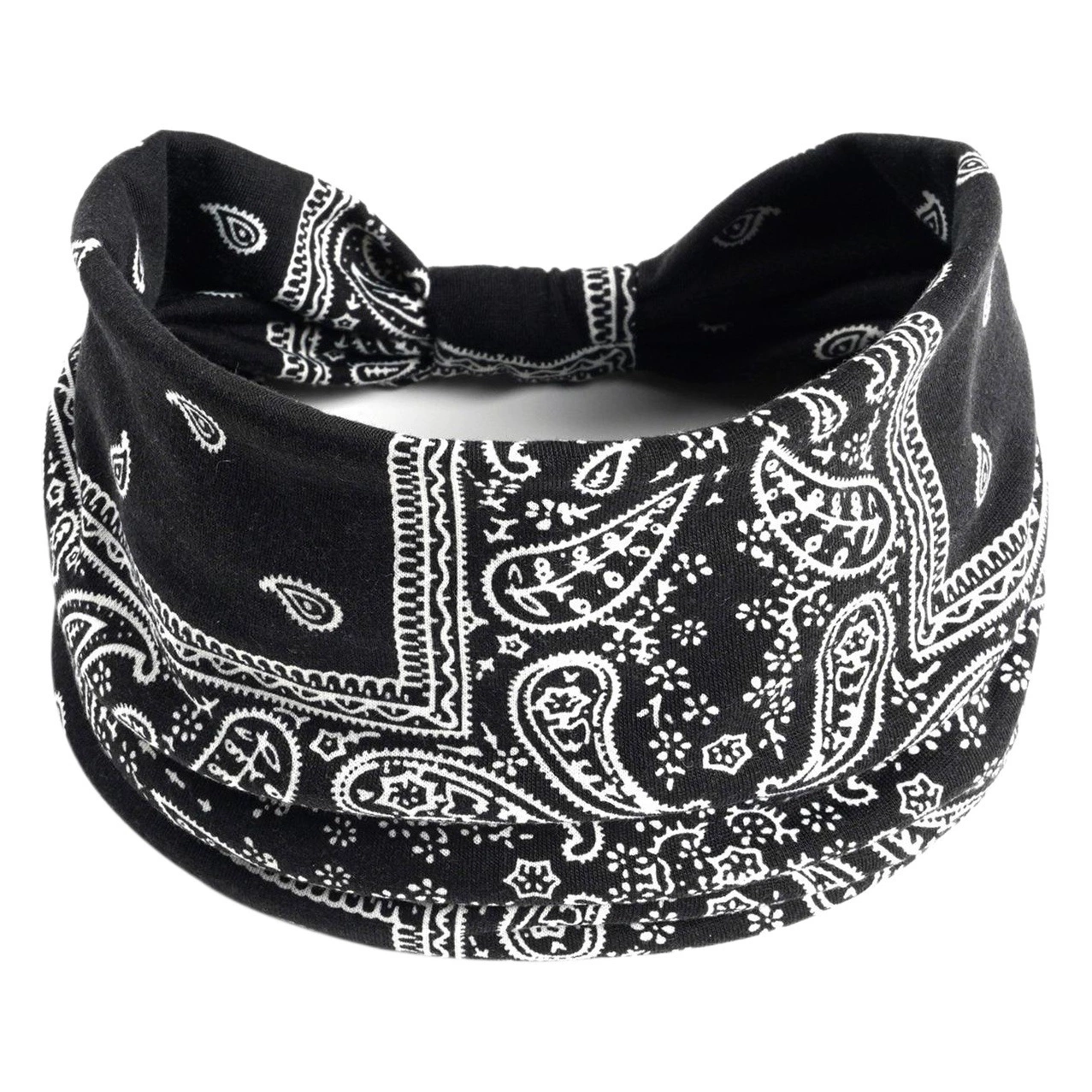 Богемная Европейская и американская спортивная повязка для волос из кешью и йоги, впитывающая пот, твёрдая хлопковая повязка на голову, женские головные уборы, аксессуары для волос