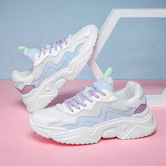 2021老爹鞋女鞋運動鞋跑步鞋健步鞋學生韓版增高厚底潮舒適百搭網
