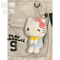 かわいいまばたき无言ktプリンセス猫女の子ぬいぐるみ人形ケイティ人形かばんリュックサックストラップ
