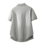 ZF8118-3DP38男夏薄款v领休闲T恤夏季慵懒针织日系海鸥领olo衫，男装针织衫/毛衣，星座614