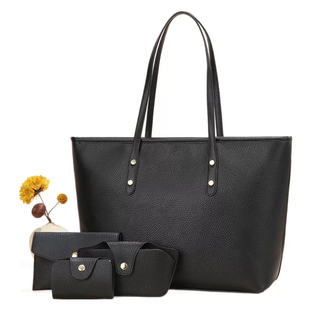 (Cross-border trading), set, capacious one-shoulder bag, 4 piece set, high-end