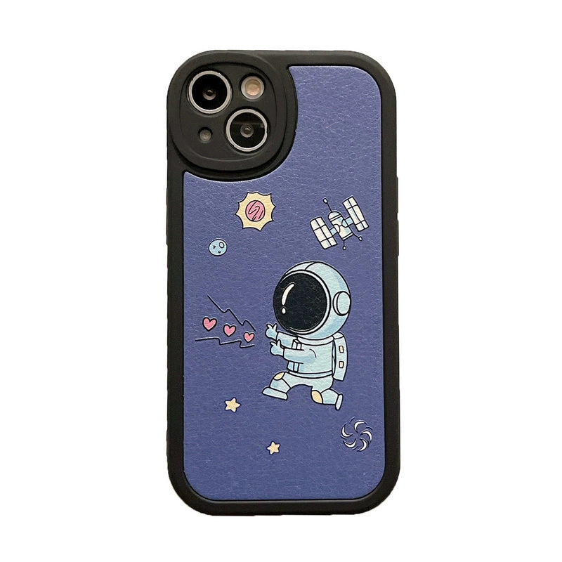 Apple, совместимый астронавтская овчина, чехол для телефона, мультяшный iPhone 11, айфон, 12промакс, большие глаза