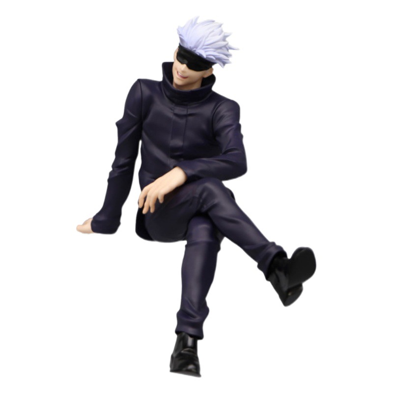 En stock hechizo de vuelta batalla presión hecha a mano fideos instantáneos postura sentada Tigre palo Youren cinco Wu adornos modelo