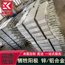 锌牺牲阳极锌块 锌合金阳极 储罐沉积水部位阴极保护用牺牲阳极