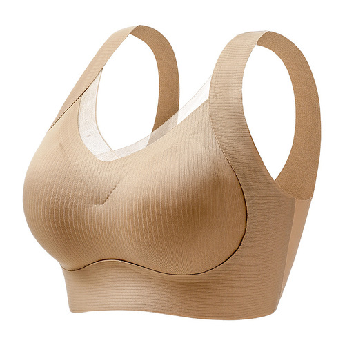 Seamless bra for women with small breasts, push-up, lift and support, anti-sagging, no rims, beautiful back, anti-gravity bra for women