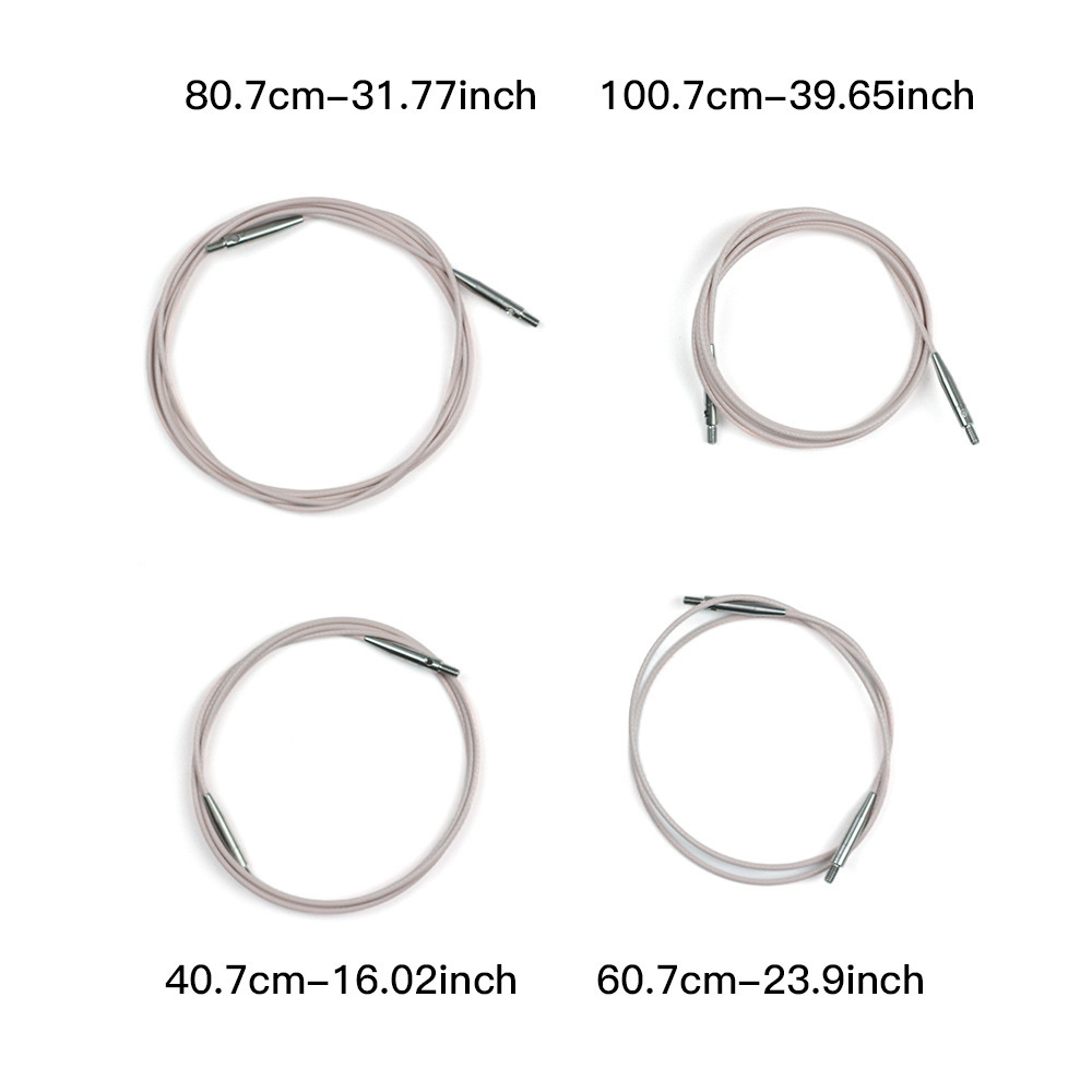 Transfronterizos 13 pagos de alúmina aguja circular aguja suéter aguja de tejido manual aguja desmontable aguja circular paquete de tela