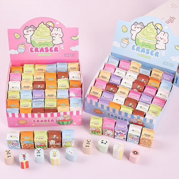 cute cartoon eraser