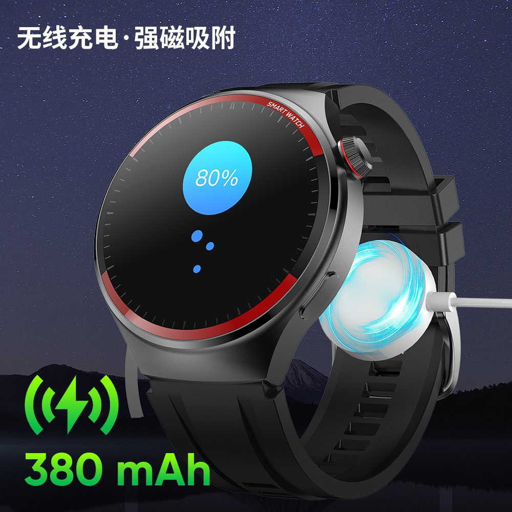 Reloj Inteligente NFC Transfronterizo S78watch4pro, Pulsera Deportiva Multifuncional para Hombre con Monitorización y Carga Magnética Rápida