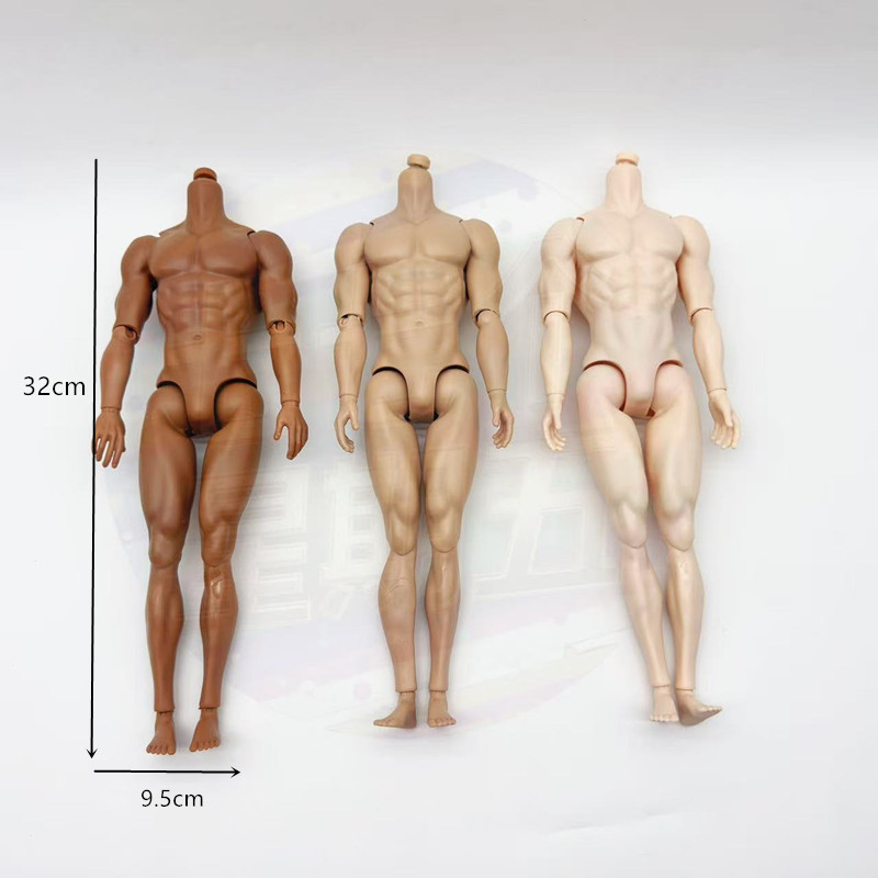 BJD模特6分素体多关节身体洋娃娃美之男娃30CM初代可动肌肉超模|undefined