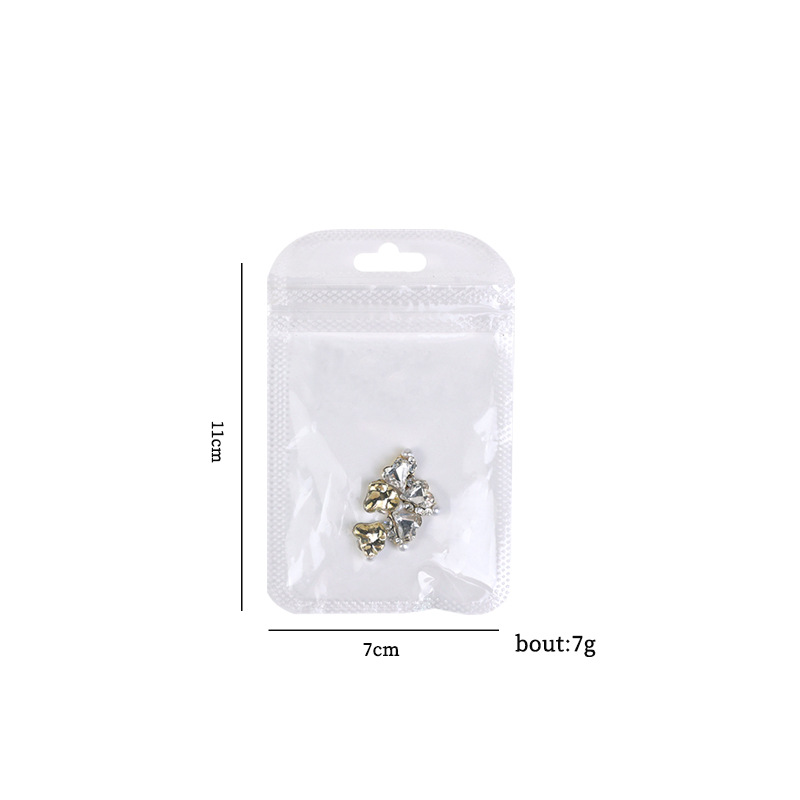 Manicura pila diamante Maillard rhinestone aleación tridimensional perla diamante hecho a mano cristal diamante pila diamante manicura accesorios de la joyería