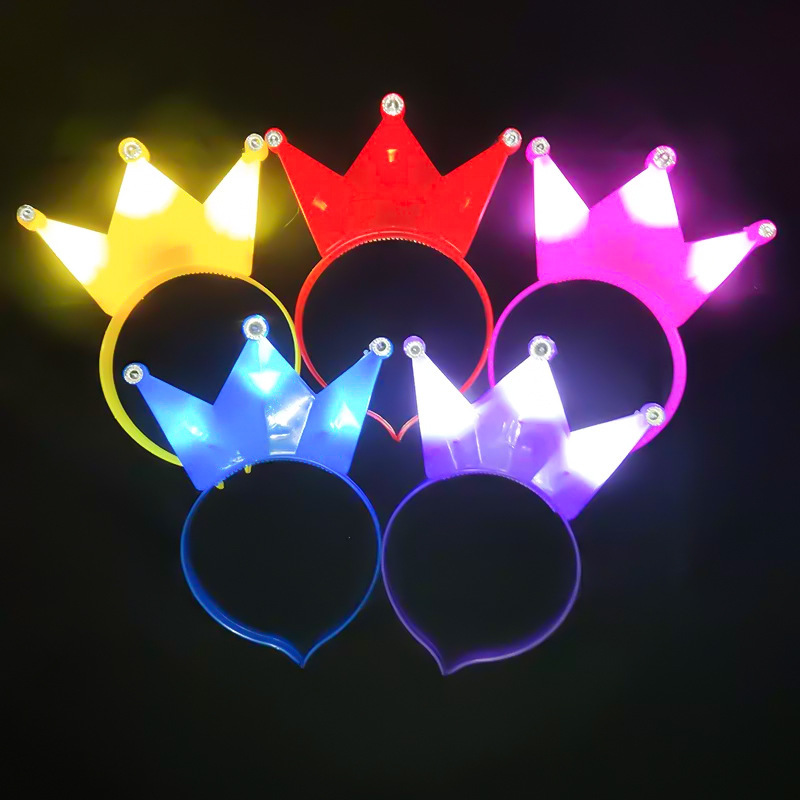 Amazon comercio exterior concierto brillo animador cabello tocado de cuerno de buey para niños corpos de cabello jardín de infantes