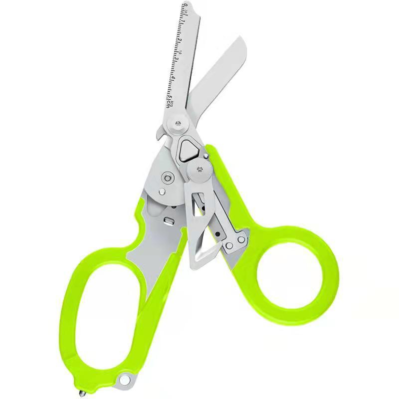 Tijeras multifuncionales alicates tácticos herramienta de supervivencia al aire libre herramienta de combinación de camping portátil tijeras médicas tácticas