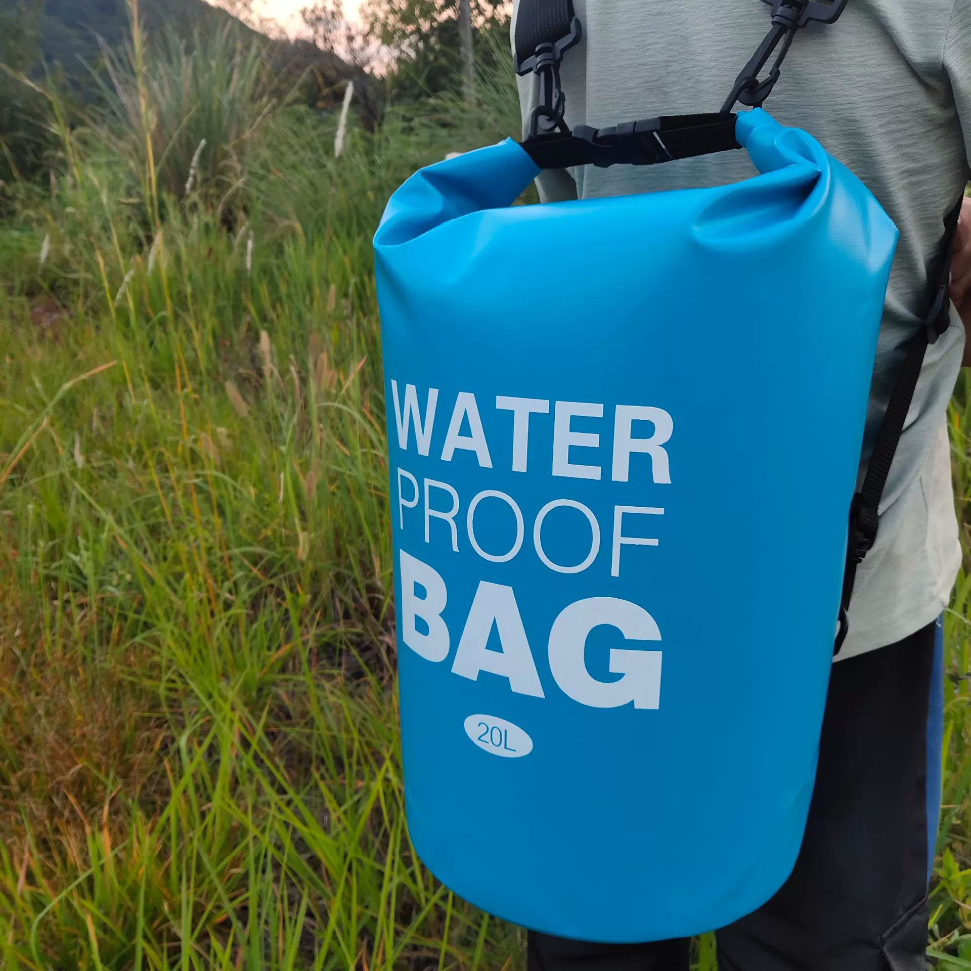 Открытый отбеливатель сумка водонепроницаемое ведро плавание водонепроницаемая сумка ПВХ Сетка Водонепроницаемая Сумка Пляжная водонепроницаемая сумка цвет случайный