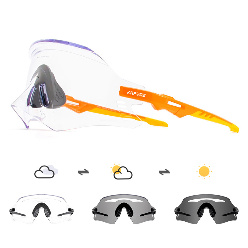 Gafas Fotocromáticas de Ciclismo TR90 Fotocromático, Protección Ocular para Ciclismo de Montaña y Carretera image 5