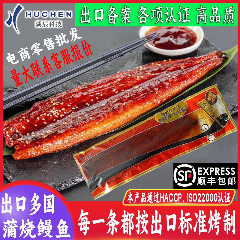 Hucheng Japanese-Style蒲烧 Eel, High-Quality Whole Grilled Eel, Premium River Eel, Ready-To-Eat Semi-Finished Product Hucheng Japanese-Style蒲烧 Eel, High-Quality Whole Grilled Eel, Premium River Eel, Ready-To-Eat Semi-Finished Product
