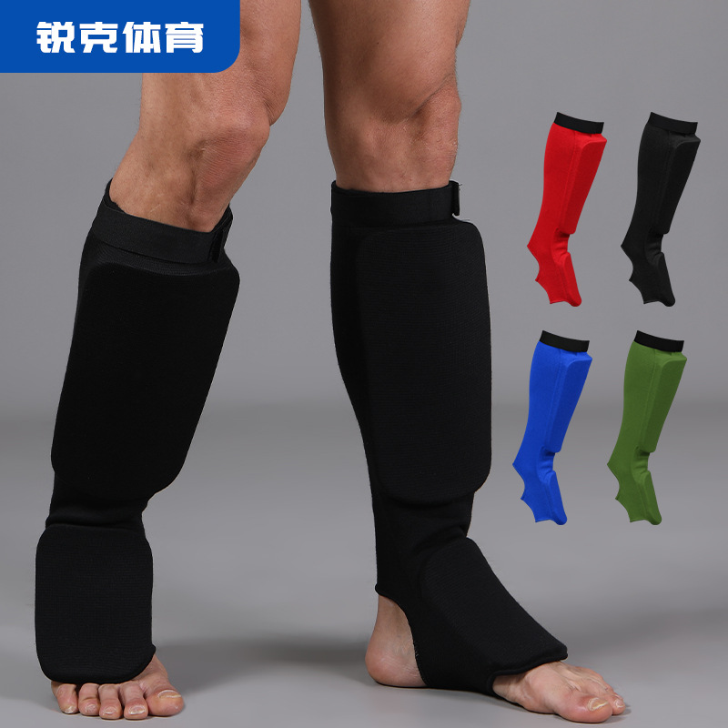 Boxing, Karate, Foot Guards, Shin Guards, Instep Guards, Children's and Adult Models, Taekwondo, Sanda, Fighting, Professional Protective Gear