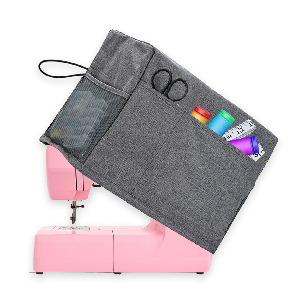 Sewing Machine Dust Cover Gray