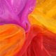 Organza Fabric Glass Yarn Ice Light Pearl Yarn Water Light Transparent Gauze Soft Decorative Gauze Skirt Yarn Fabric Wholesale