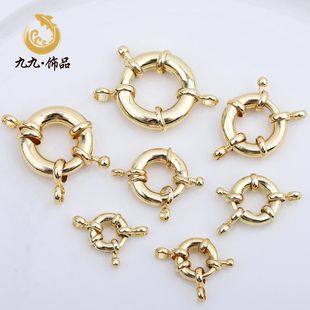 18K����ɫ�ٴ��P���ɿ�diy�ֹ��A���B�ӿ�������u���