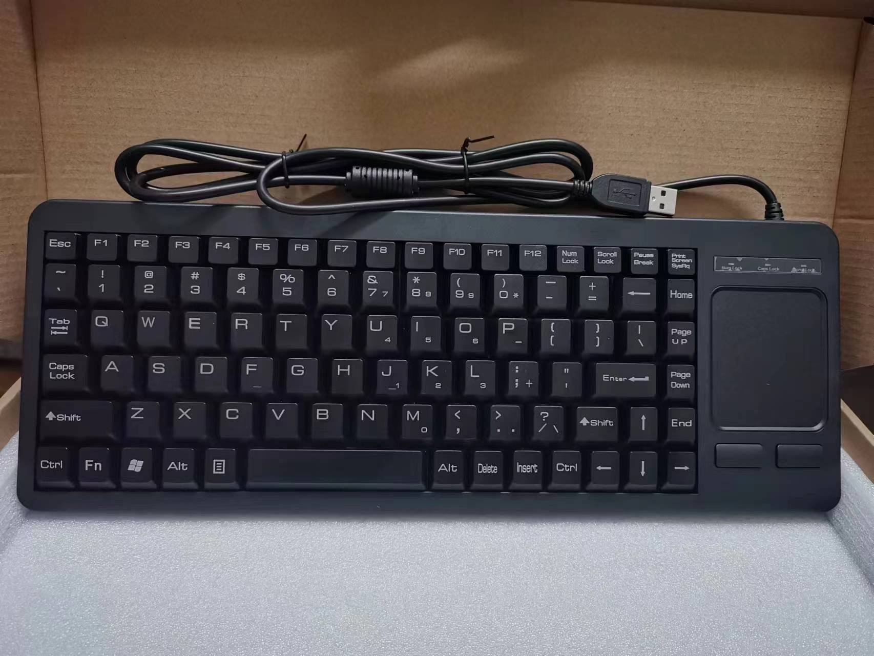 小袋鼠DS-8900 轨迹球触摸板工业数控工控 鼠标键盘套装工厂直销