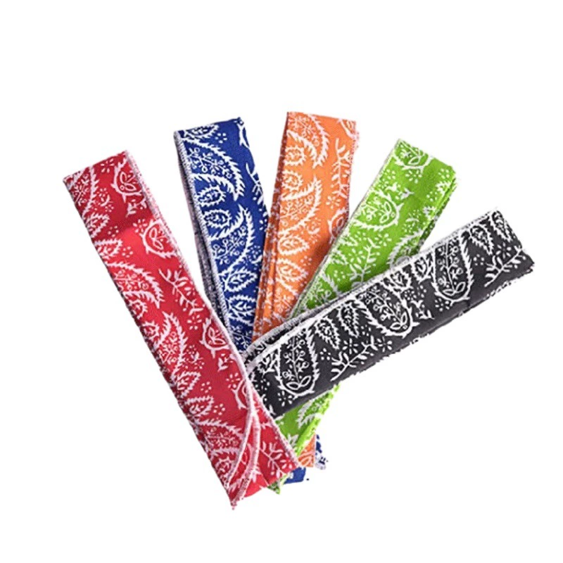 Летний Прохладный ледяной шарф Японский и корейский оголовье Шарф для льда для домашних животных Открытый шарф для льда Спортивная повязка на голову Летний жароснимающий шарф для волос Ледяной шарф