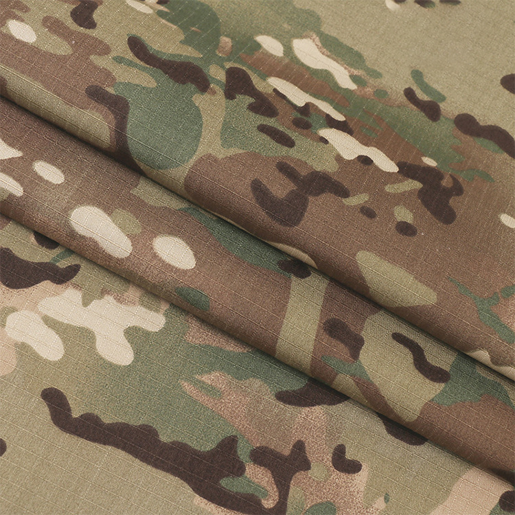 Uniforme textil camuflado al por mayor impresión anti-torro tela TC