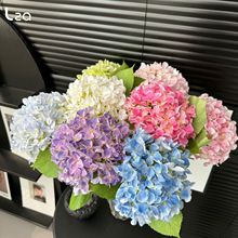 3D打印无尽夏绣球仿真花高档家居餐桌花摄影道具婚庆插花莫奈绣球