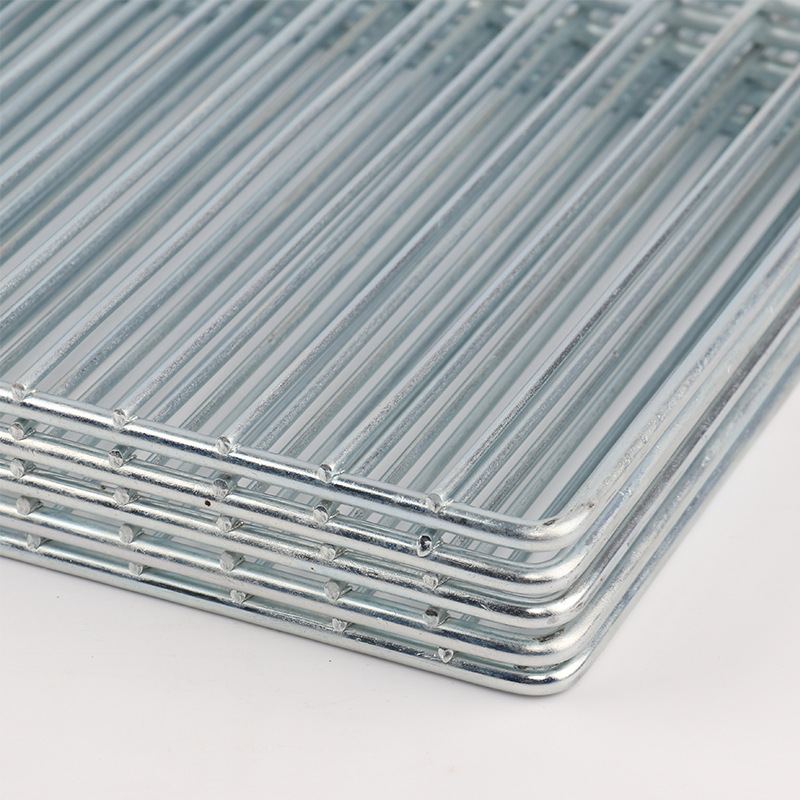 Red de barbacoa de acero inoxidable malla cuadrada corbata flor malla tejida Red de secado para hornear Red de barbacoa al aire libre multiusos