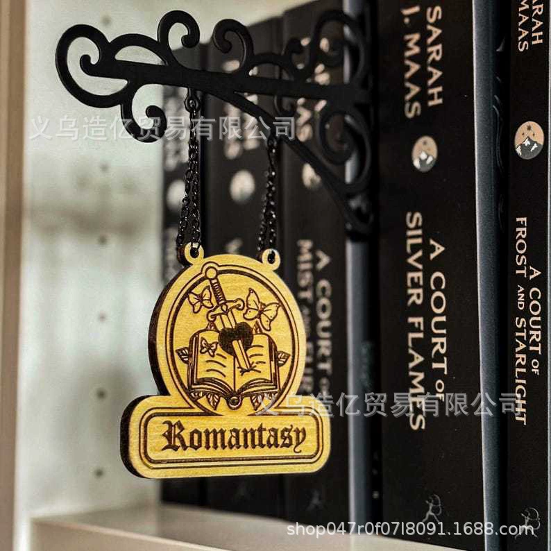 跨境新产品 书 tavern знак полка для книг таверна знак разделитель книги деревянные изделия
