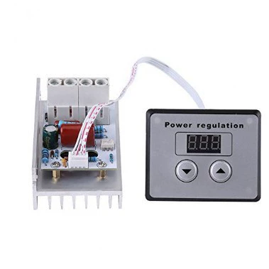 Электронный цифровой регулятор напряжения высокой мощности SCR 10000 Вт, затемнение, регулирование скорости, регулирование температуры