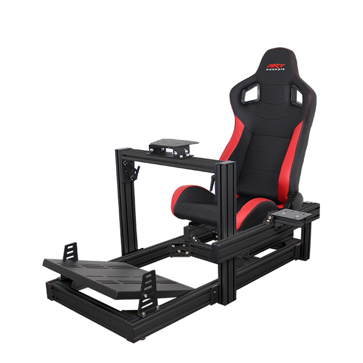 Transfronterizo venta caliente juego de carreras volante simulador 4080 perfil de aluminio industrial soporte de asiento transmisión directa