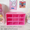 Japan and South Korea INS Liugong Gehi.com red drawer box Girl Heart Student Student Multifunctional Desktop debris storage