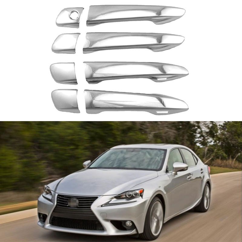 Suitable for 14-23 Lexus IS200t IS250 IS300, glossy black door handle decoration